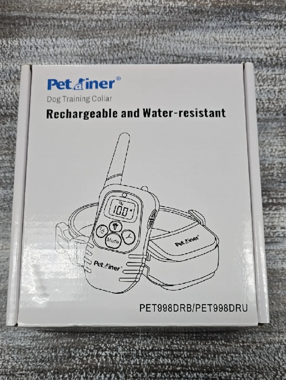 Petrainer PET998DRB1 Rechargeable Dog Training Collar